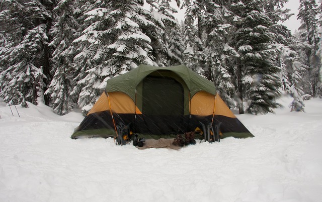 tent-snow