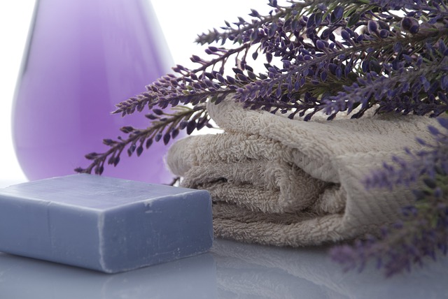 lavender-towel