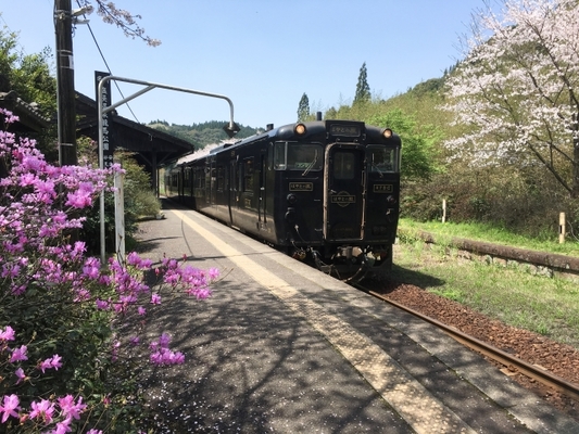 鉄道マニア必見！漆黒の特急列車「はやとの風」で九州観光の旅！のイメージ