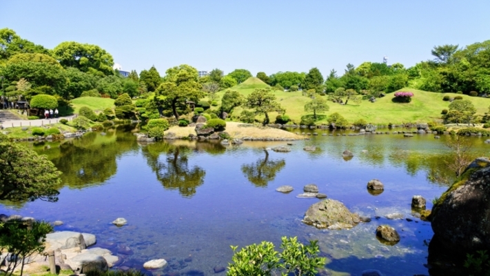 「水前寺成趣園」は細川家ゆかりの回遊式庭園！和の魅力を存分に味わおう！のイメージ