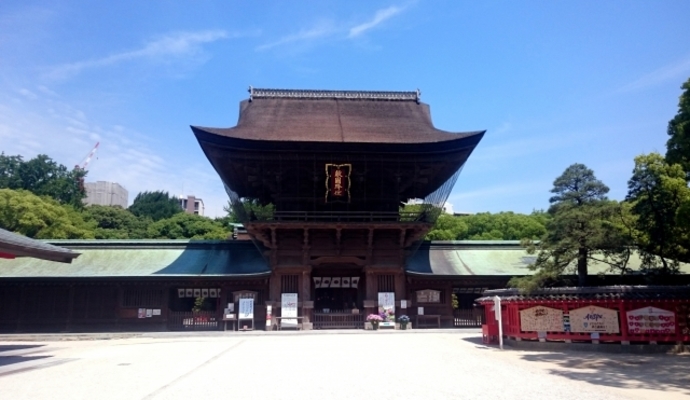 福岡「筥崎宮」で勝負の神様に必勝祈願！御朱印やお守り情報も解説！のイメージ
