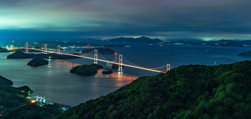 しまなみ海道で最高の絶景ドライブ！おすすめスポット18選！のイメージ
