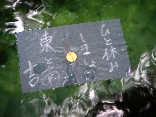 縁結びの聖地！島根「八重垣神社」にある伝説の鏡池で縁占いに挑戦！のイメージ