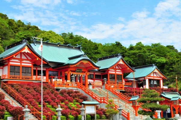 荘厳な千本鳥居！下関「福徳稲荷神社」の夕陽の絶景や御朱印&ご利益情報！のイメージ